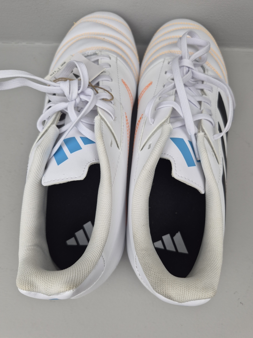 adidas Kakari Elite SG Mens Size 12 Soft Ground Rugby White Cleats JP8800 New - Picture 7 of 10